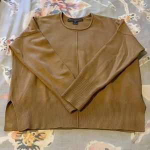 French Connection Oversized Camel Sweater